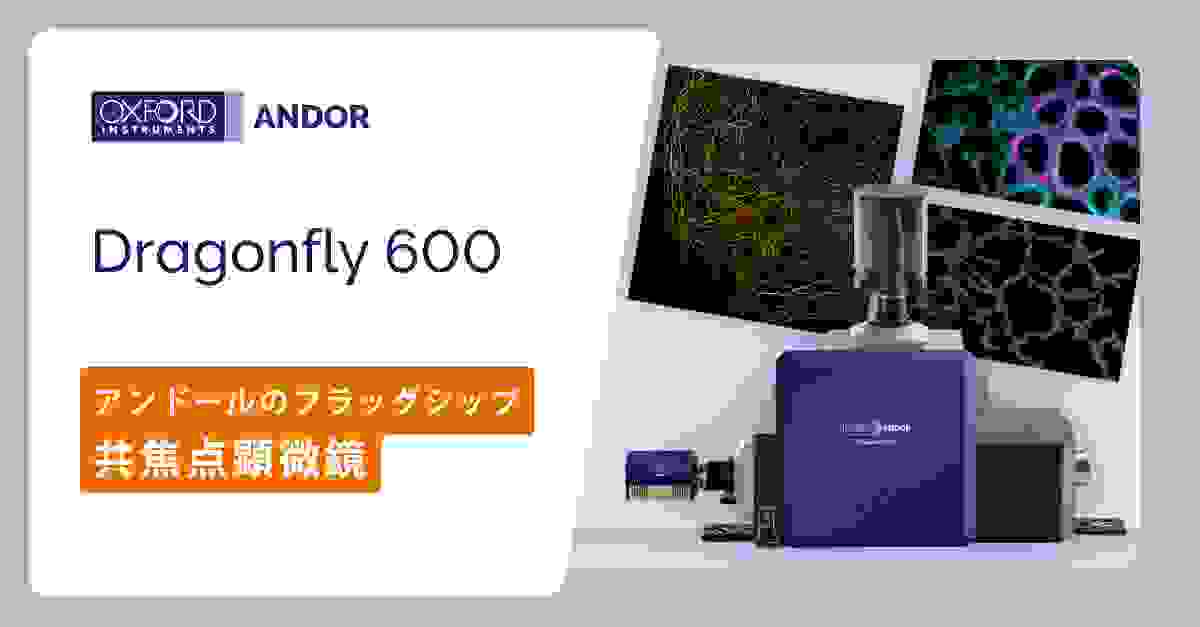 新製品 Dragonfly 600 高速共焦点顕微鏡システム