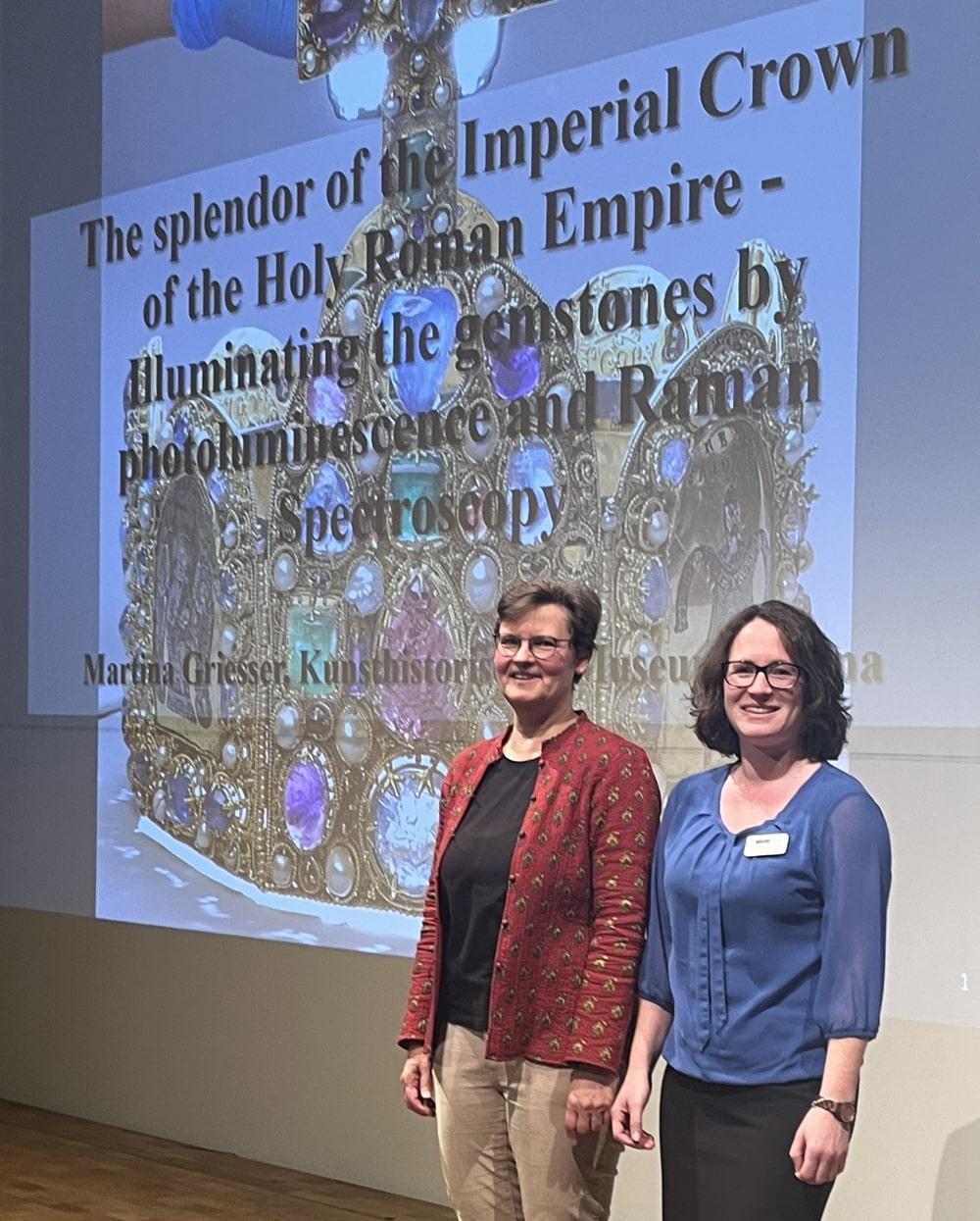 第19回ラマンイメージングシンポジウムのイブニングレクチャー: 神聖ローマ帝国王冠の調査 (Investigations of the Imperial Crown of the Holy Roman Empire)